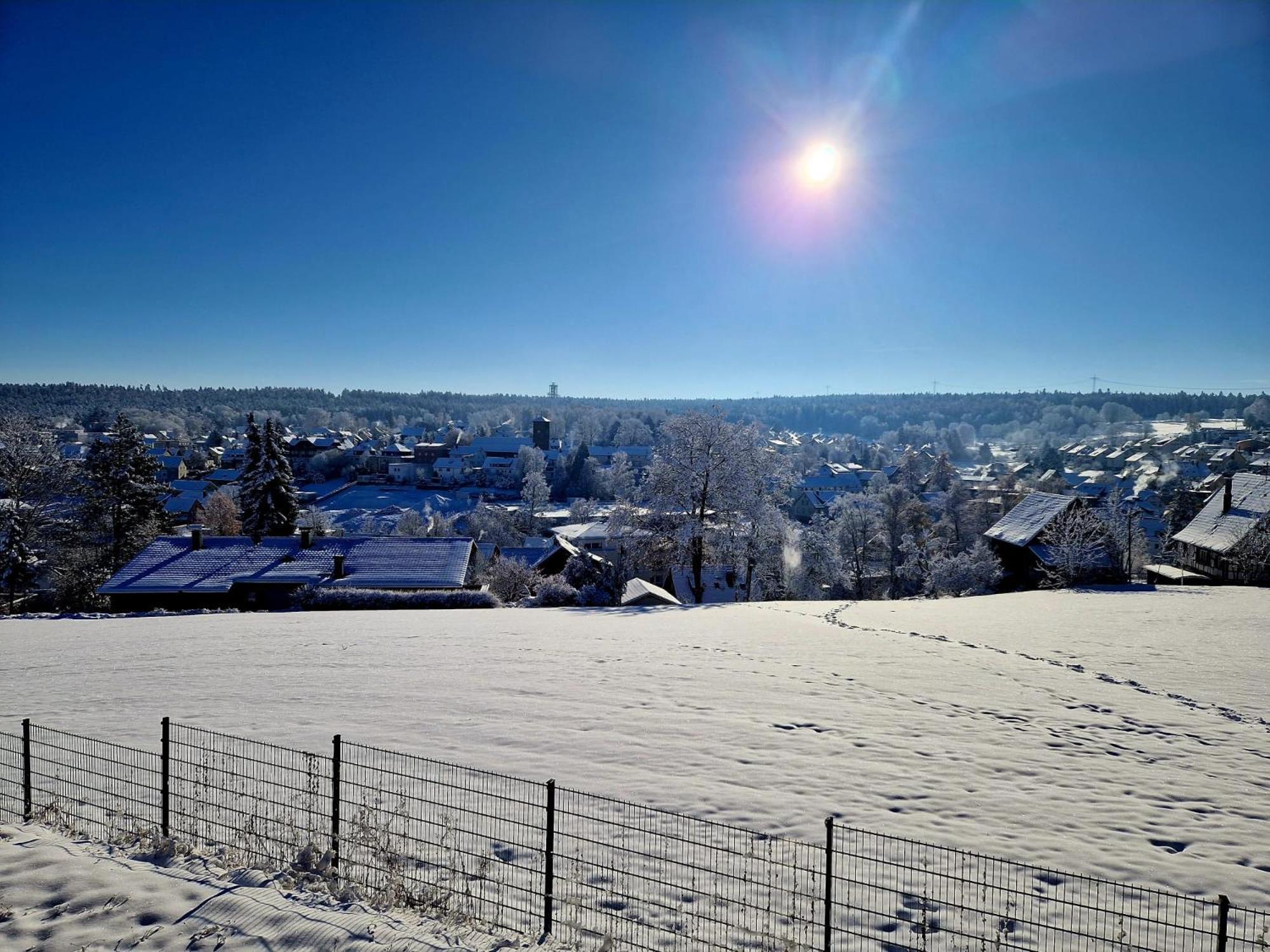 Apartamento Modernes Panorama-Domizil Schömberg Exterior foto